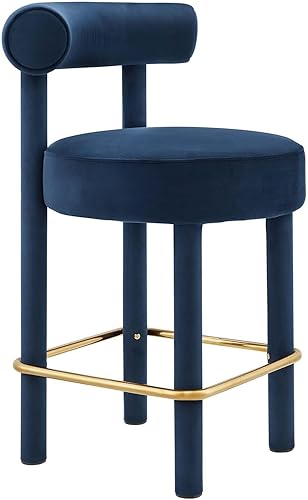 Miniatura 27 de Modway EEI-6705-IVO Toulouse Boucle - Juego de 2 sillas de comedor de tela, color marfil Azul medianoche,Marfil,Negro -,Blossom,Gris,Blanco,Negro