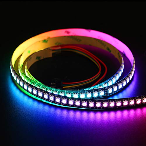 Cinta LED direccionable BTF-LIGHTING 1m 144 LEDs/m DC5V miniatura 2