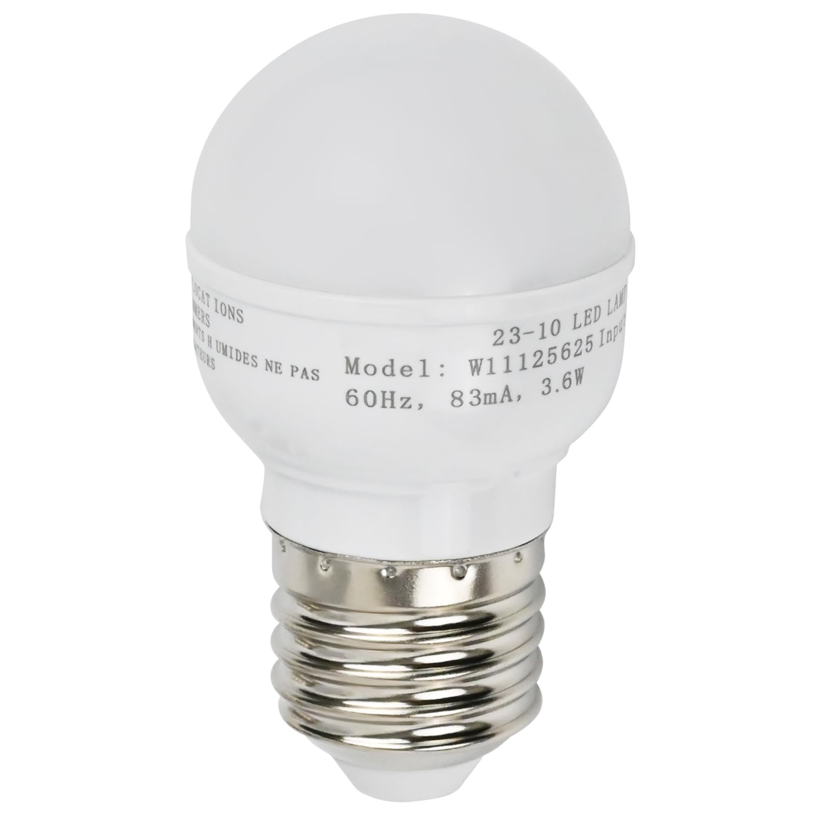 Snapklik.com : W11043014 Refrigerator LED Light Bulb Fits For Whirlpool  Maytag Jenn-Air Amana Refrigerator Led Light Bulb 3.6w Bulb Replacement  W10565137 W11338583 Q11196500 W10865849 W10837631 W10745744 850166, image size:1600x1600