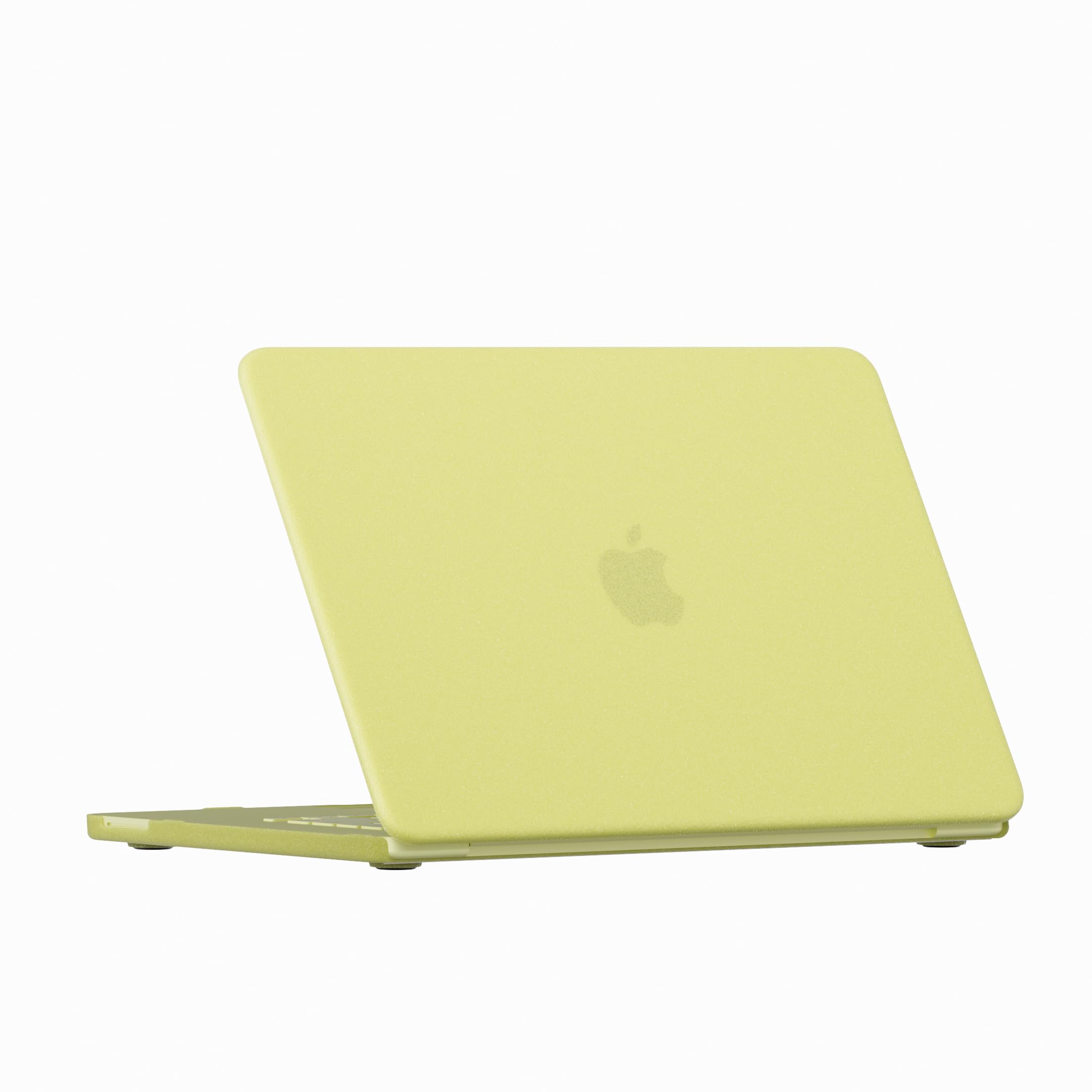 Lunivop Etui kompatybilne z MacBook Neo 33.0 cm 2026 A3404 z chipem A18 Pro, smukłe, matowe etui, odporne na zarysowania, odciski palców, ochronne, do MacBooka Neo 33.0 cm (żółte)