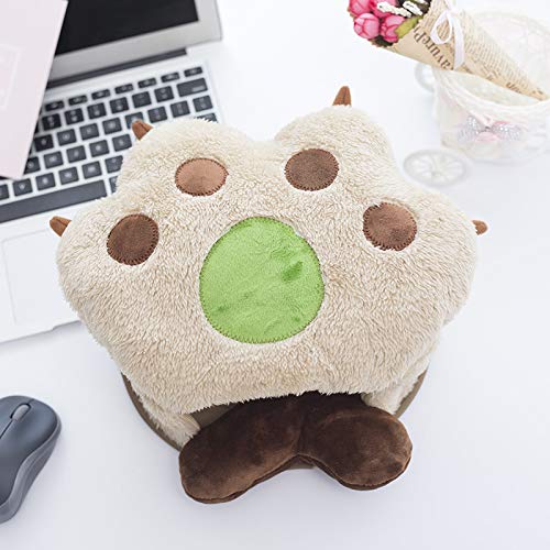 Preisvergleich Produktbild Superfieber-mausunterlage Karikatur Usb-handwärmer Mit Gesetzter Computerhandwärmer Der Warmen Heizung Des Manschettenwinters Khaki Bär