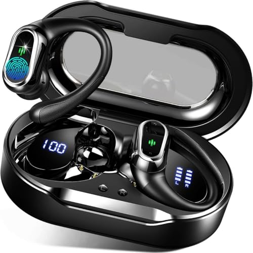 Rolosar Wireless Earbuds, 2025 Bluetooth 5.4 Headphones Sport, Bluetooth Earbuds with ENC Noise...