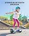 Gyroor Self Balancing Scooter New G13 All Terrain Balancing Scooter with LED Lights, Self Balancing Off Road with Bluetooth for Kids ages 6-12 and Adults-Blue