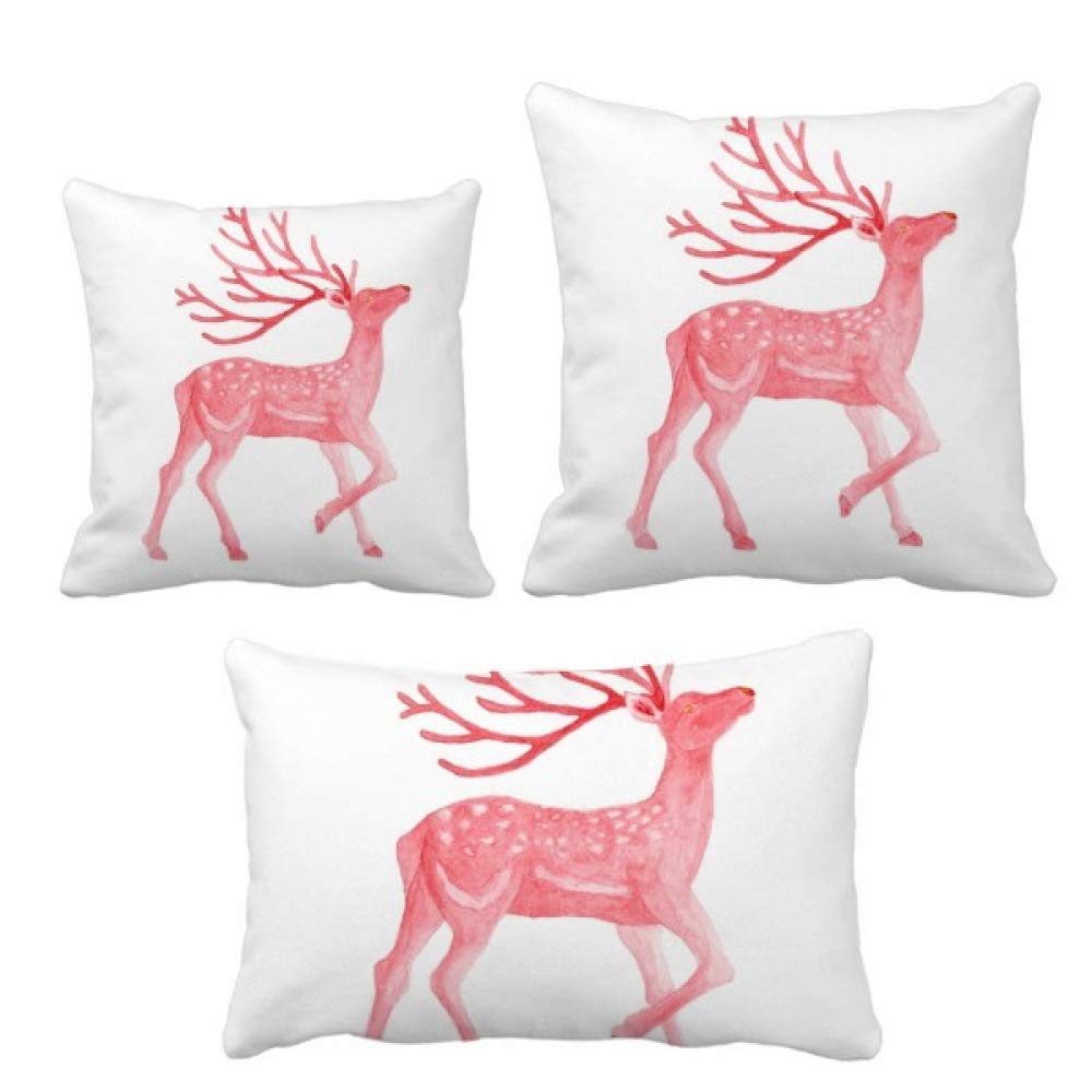 Coussin cerf Sika IUCN haut de gamme insert inclus