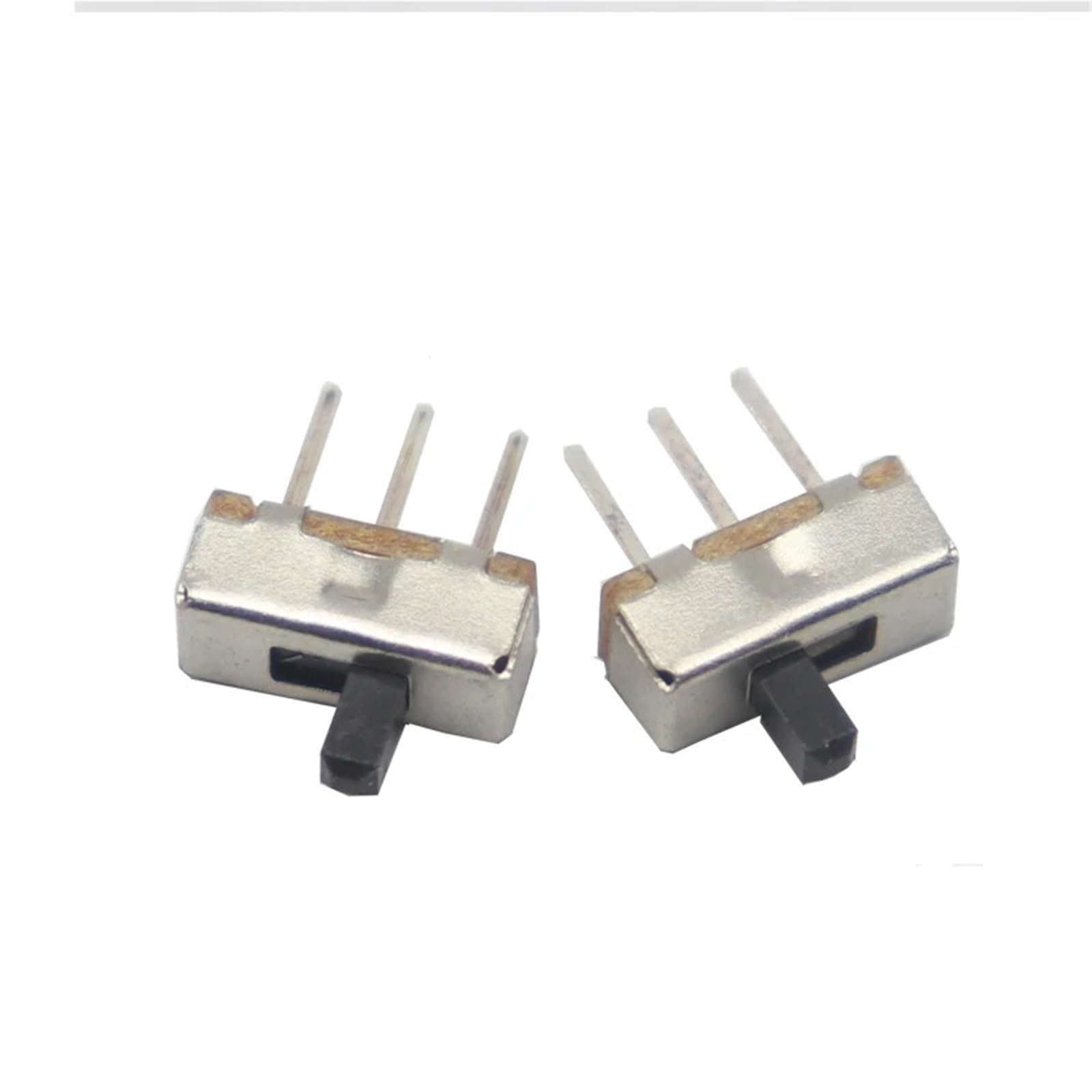 Interruttore a bilanciere, Manopola alta Vert Micro Mini Interruttore a levetta on-off a scorrimento 3 pin 1P2T 2Pos Maniglia mm 10/30/50 pezzi