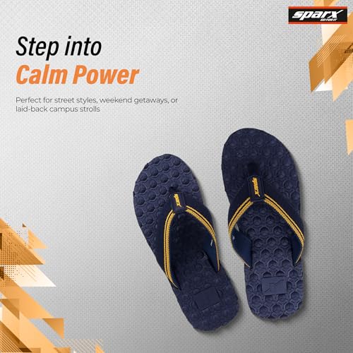 Image of SPARX Flip Flops for Men - Lightweight Comfortable Daily Wear Slippers with Soft Footbed, Flexible Sole & Superior Comfort