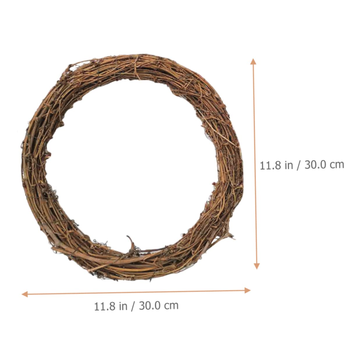 Cabilock 4 Pz Ghirlanda di vite di decorazione cucina natale decorazioni cerchi di ghirlande decorative accessorio ghirlanda fai da te arredamento materiali per ghirlande fai da te