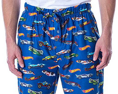Hot Wheels Cars Adult Men's Allover Die-Cast Cars Print Loungewear Sleep Pajama Pants3