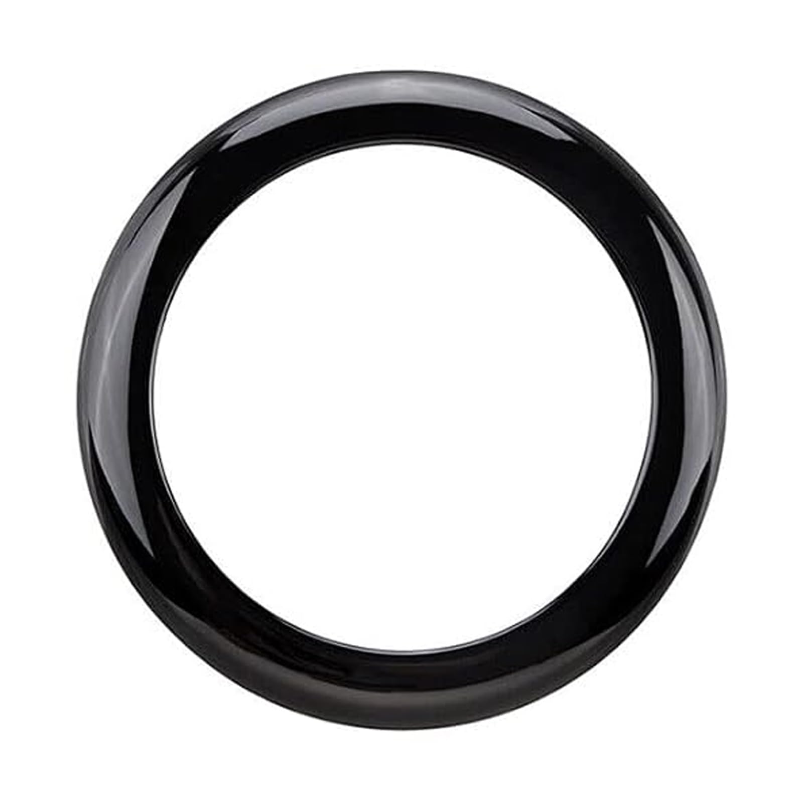 Rear Boot Ring Badge for Bmw 1 Series F20 F21,Surround Roundel Cover,Car Rear Logo Decoration Ring Aluminum Accessories Mod (Gloss Black)