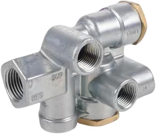 Miniatura 2 de Paquete de 2 válvulas de control de freno de resorte de remolque 110500 compatibles con Haldex 110500, Sealco 110500X, 170110500