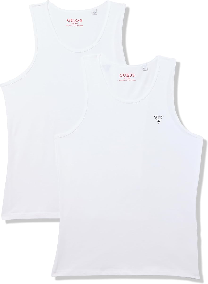 GUESS Men's Caleb Hero Tank 2pack