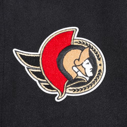 Image of Pro Standard Mens NHL Old English Varsity Jacket