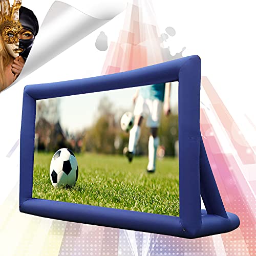 Pantalla inflable portátil para cine al aire libre 14 pies