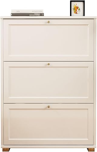 Armario de almacenamiento de zapatos, organizador de zapatos para entrada, armario estrecho oculto para zapatos, pequeño almacenamiento de zapatos