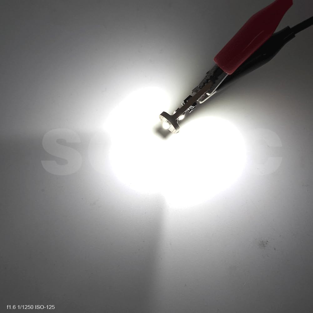 SOFOC T10 12/24V 200LM Biały W5W 194 Klin Sufit/Czyt/Tablica 10Pcs