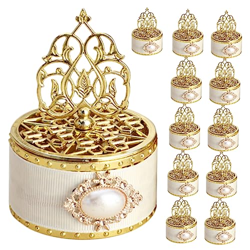 Cabilock 12pcs Small Favor Boxes Wedding Candy Boxes Multi-functionality for Occasions