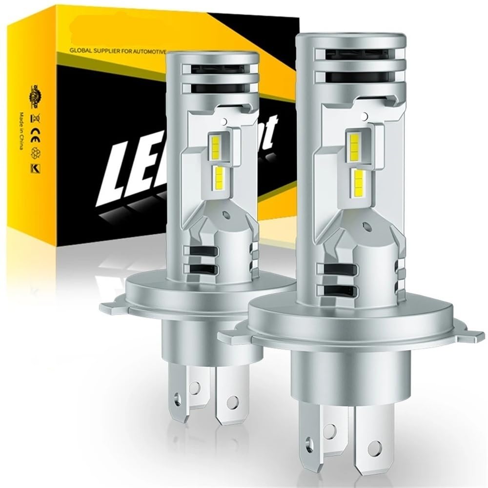 AILEO 2x H4 Led Lights Wysokiej Jakości 30000Lm 250W High Low Beam Do Samochodu Żarówka CSP 6500K Biała Lampa Samochodowa
