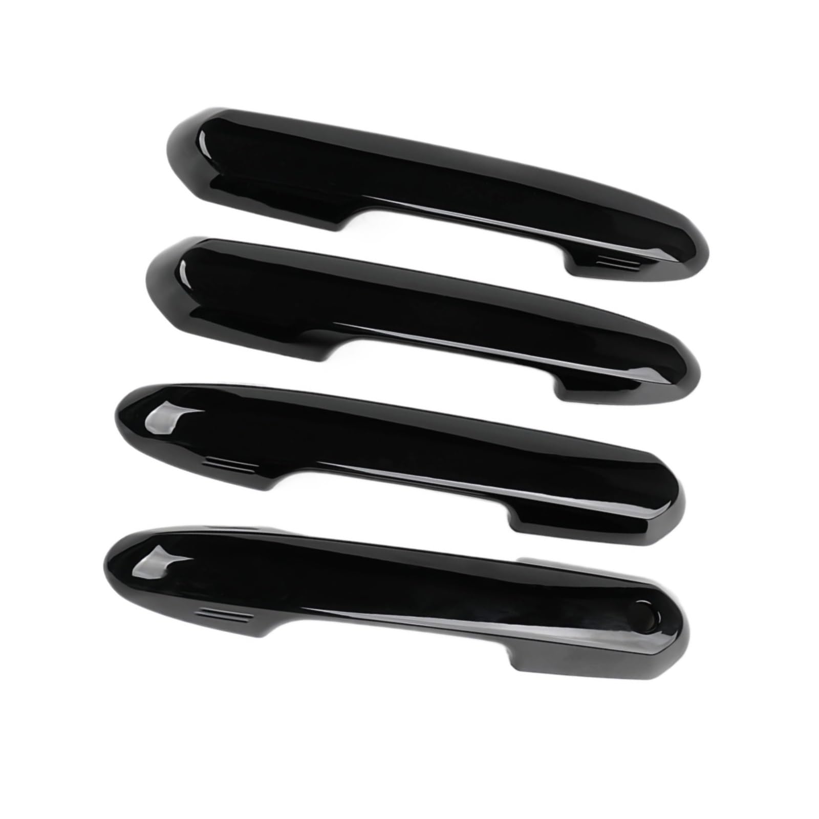 DSPOLIMV Outer Door Handle Cap Compatible with Toyota for Crown for Kluger 2021 2022 2023 2024 Car Door Handle Cover Side Pull Caps Accessories Replacement(Black)