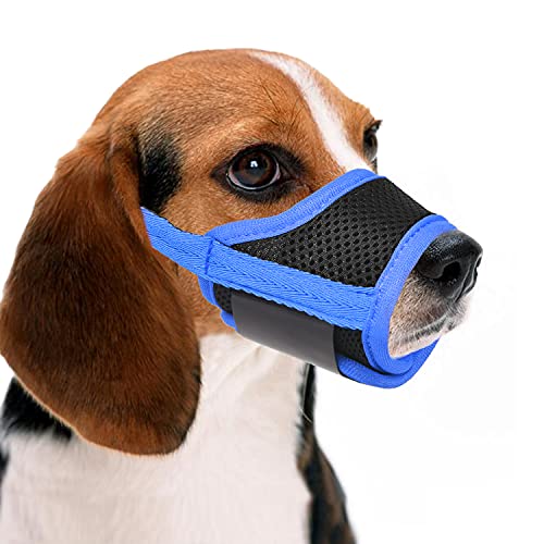 "Adjustable Dog Muzzle to Discourage Biting, Chewing, and Nipping" by Crazy Felix