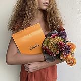 Bloc n°18 Rhodia orange A4 80 F ligné + marge - 18600C