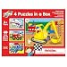 4 Puzzles In A Box - Vehicles