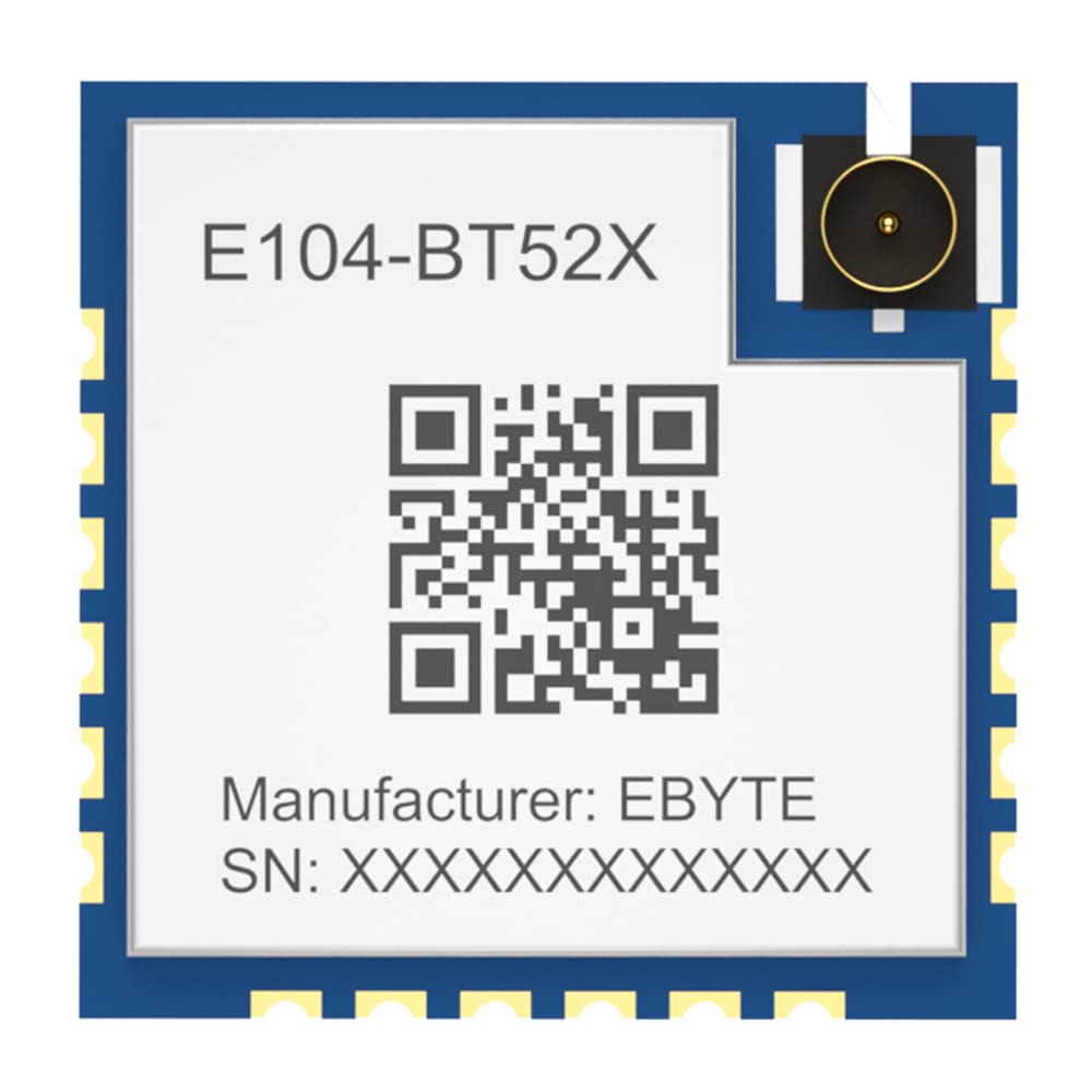Bluetooth to Serial Port Module DA14531 E104-BT52X Lower Power Long Distance 130m Small Size MAC Serial Wake Up