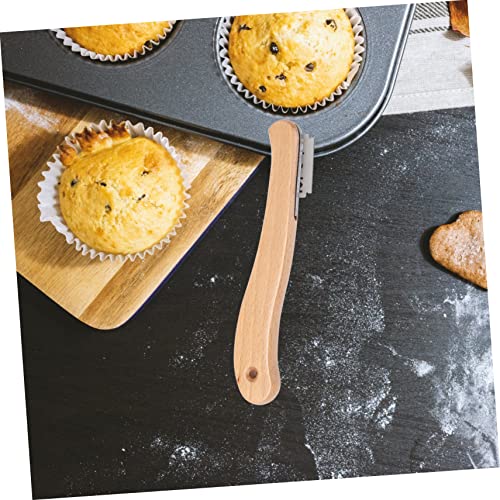 Luxshiny Cortador De Aparência De Pão Padeiro Coxo Pão De Mão Coxo Cortador De Massa Lâmina De Aço I