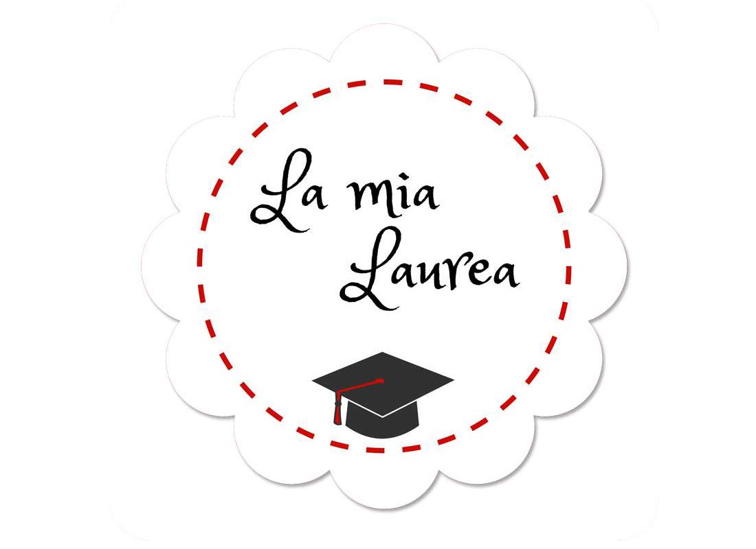 Bigliettini bomboniera laurea fiori di campo