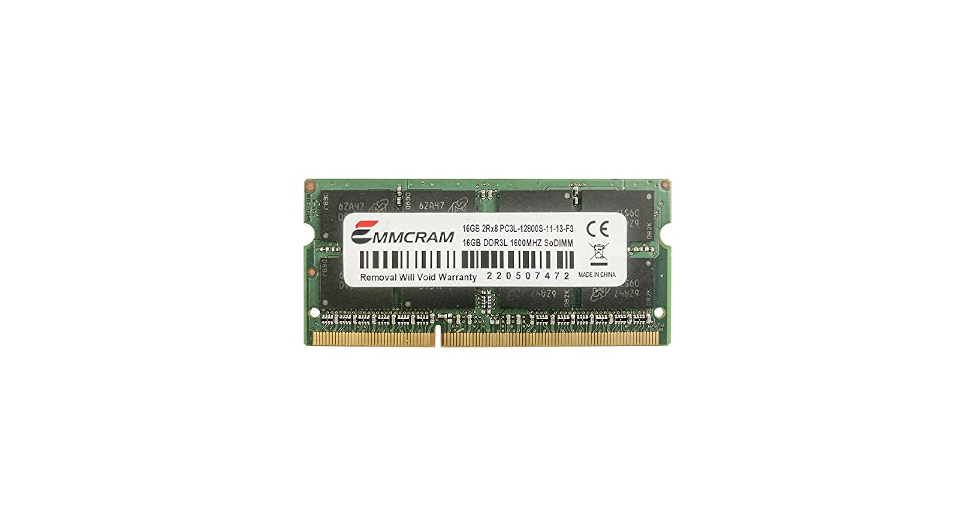 希少PC3L-12800S DDR3 SODIMM 16GB EMMCRAM 16GB DDR3 Laptop RAM 1600MHz SODIMM PC3L-12800S