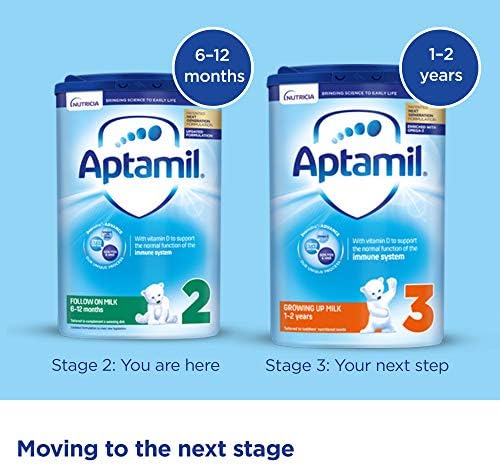 Aptamil Follow On Milk 2 6 12 Months 800 G Pack Of 6 Amazon Co Uk Grocery