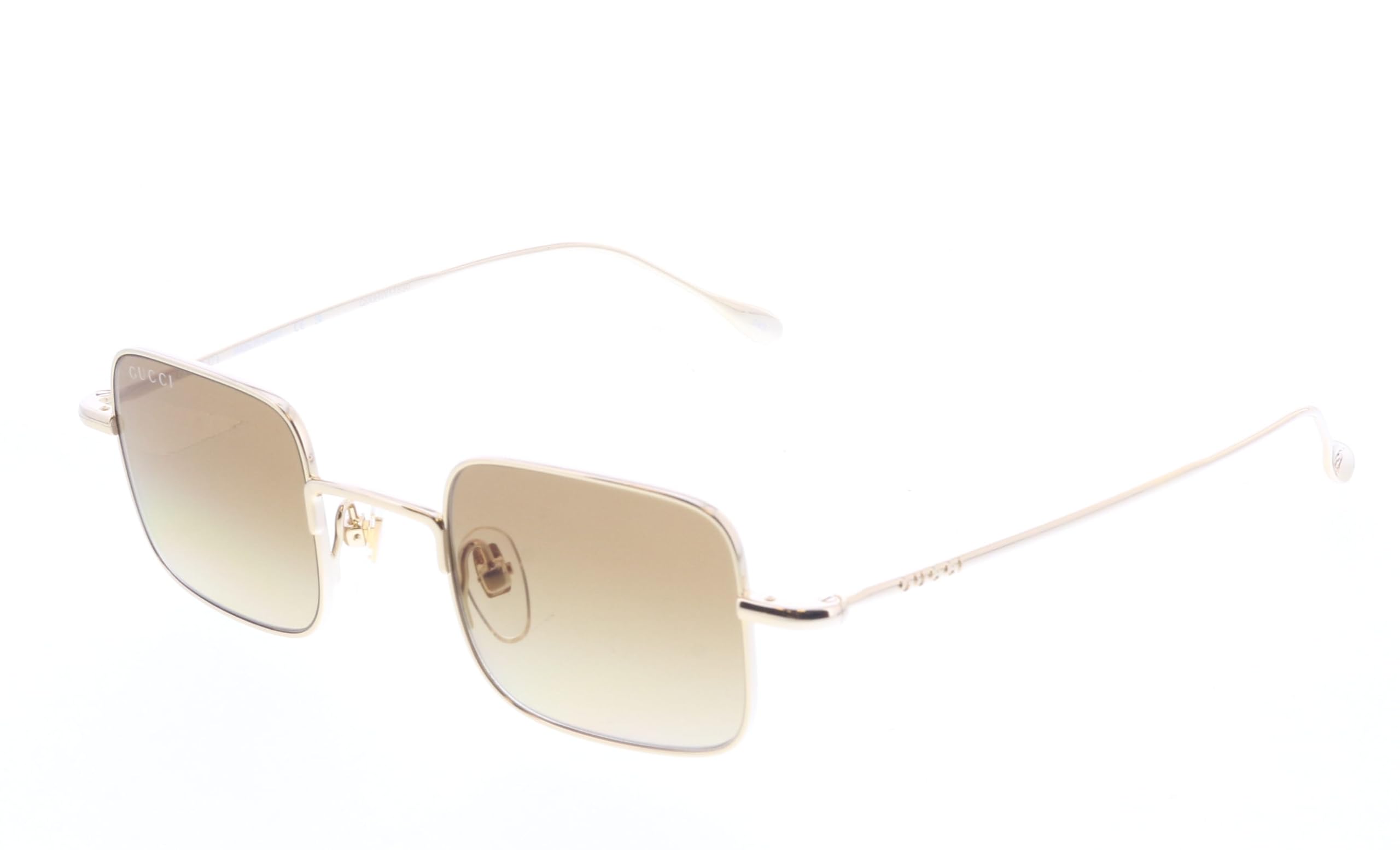 Gucci GG 1813S 002 Gold Metal Square 41mm Unisex Sunglasses
