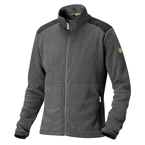 Fjällräven Herren Fleecejacke Sten,Dark Grey, M, 81765-030