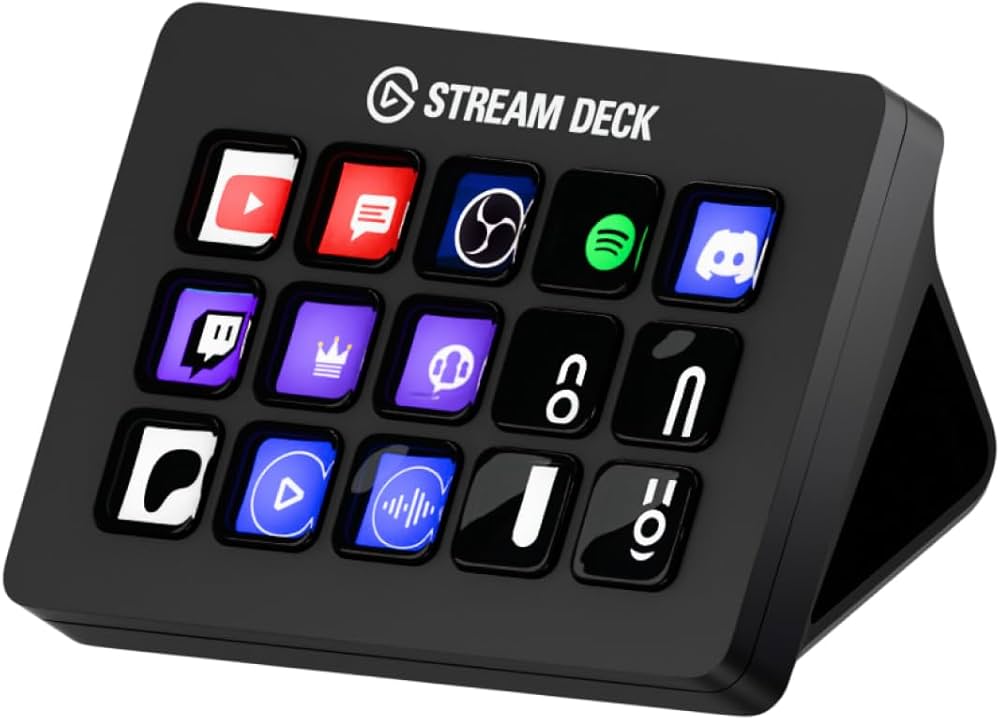 シ*ン様 vaultroom × Elgato Stream Deck MK.2 Elgato Stream Deck MK.2 – Studio Controller, 15 macro keys