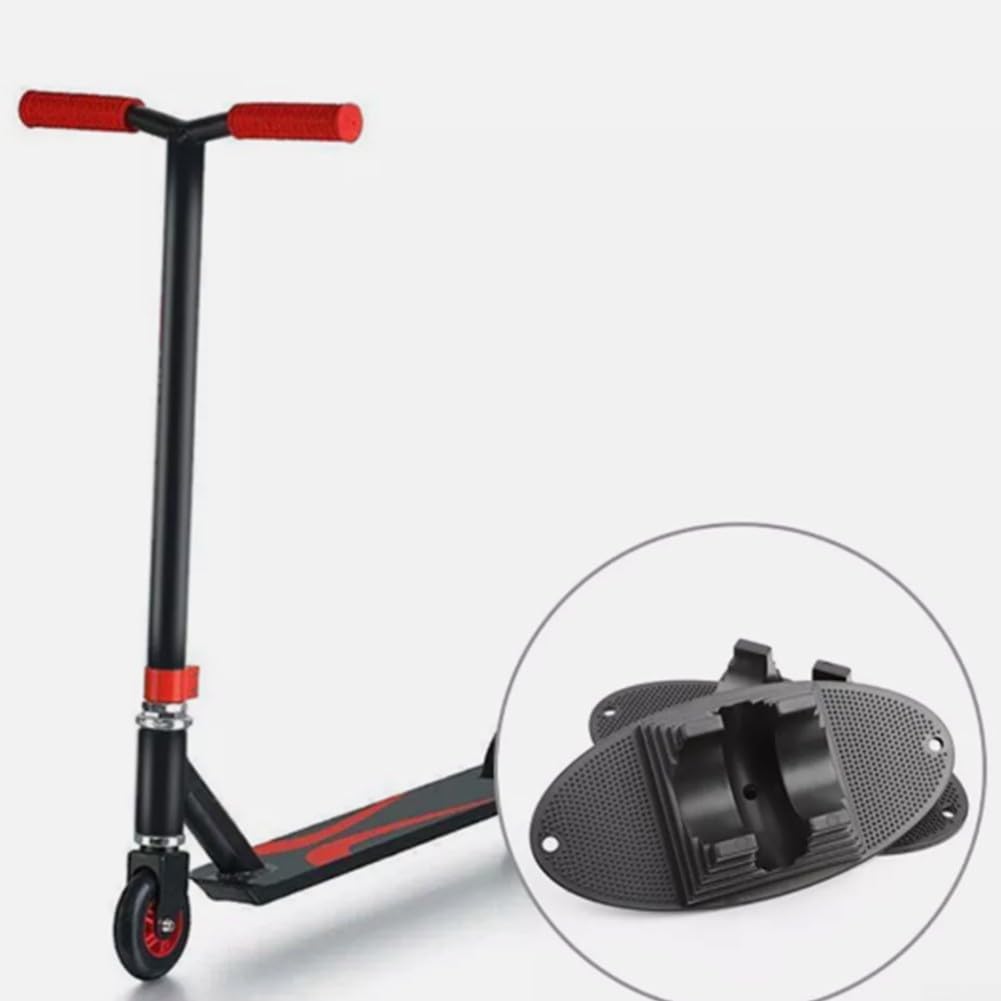 Support de trottinette en plastique 220 x 65 x 26 mm avec trous de vis - Support pratique pour trottinette (1 pièce)