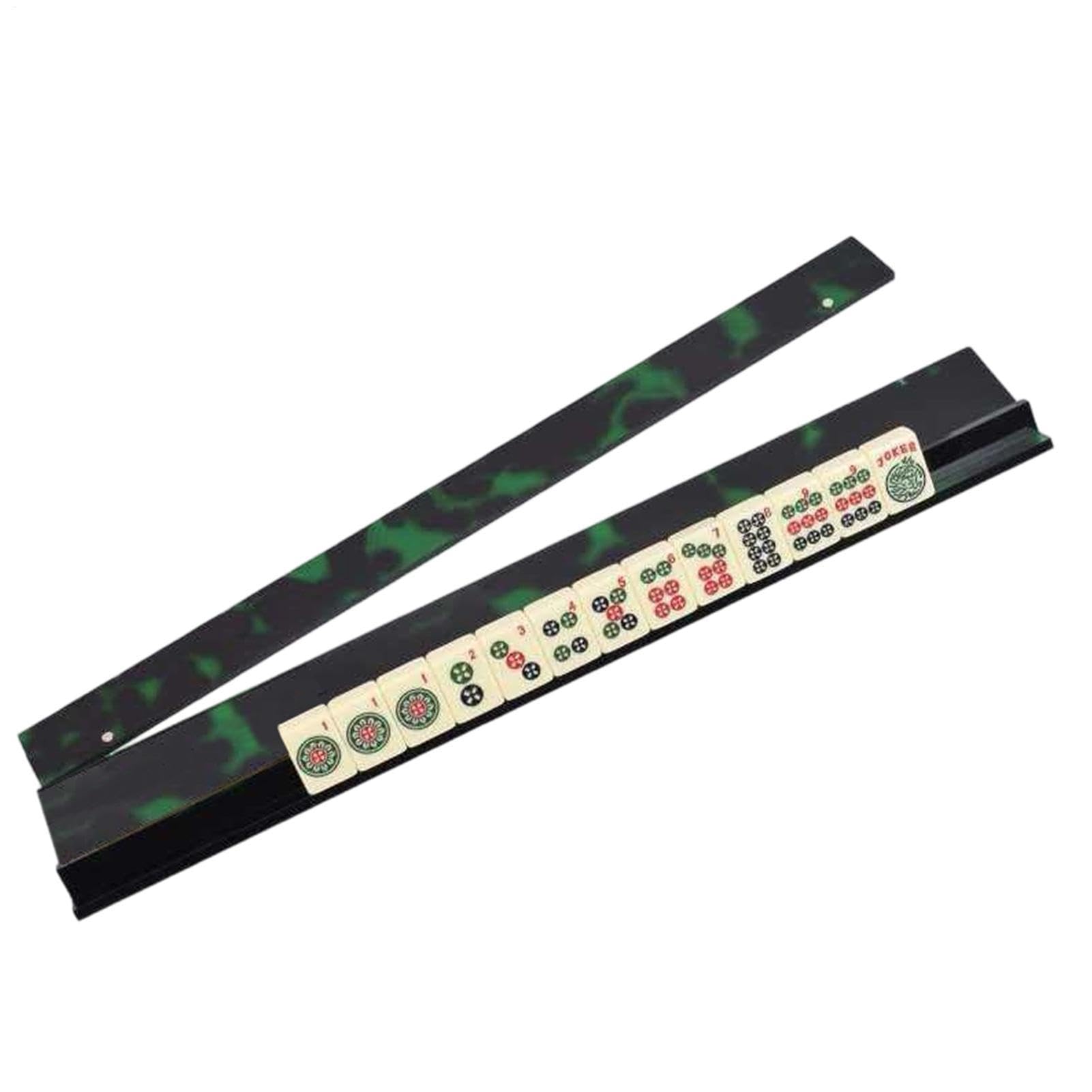 Soportes Magnéticos Para Fichas Mahjong Antideslizante Acrílico Magnético | Combo Soporte Y Empujador Para Mahjong para Clubes Reuniones Familiares Centros de Mayores Hogar Viajes