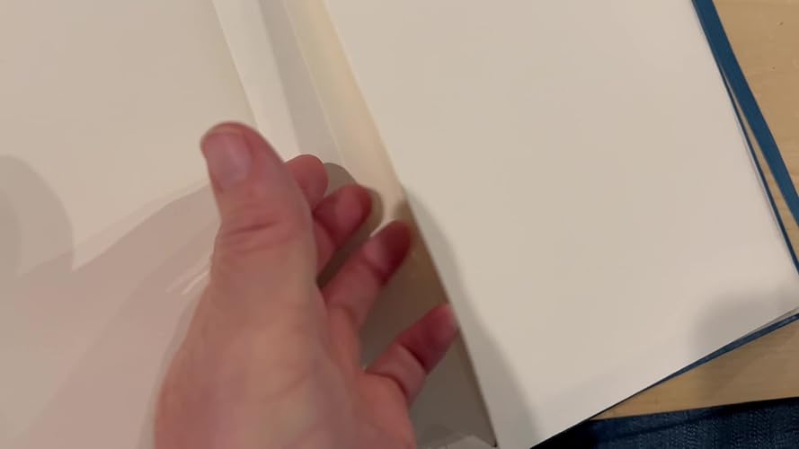 Graph Paper Notebook, 312 Numbered Pages B5 Hardcover Leather Journal