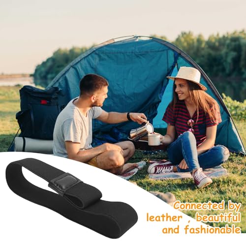 Les-Theresa 5Pcs Lunch Box Bands Elastic, Bento Box Straps Adjustable, Double Layer Lunchbox Strap for Picnic Camping Travel - Image 4