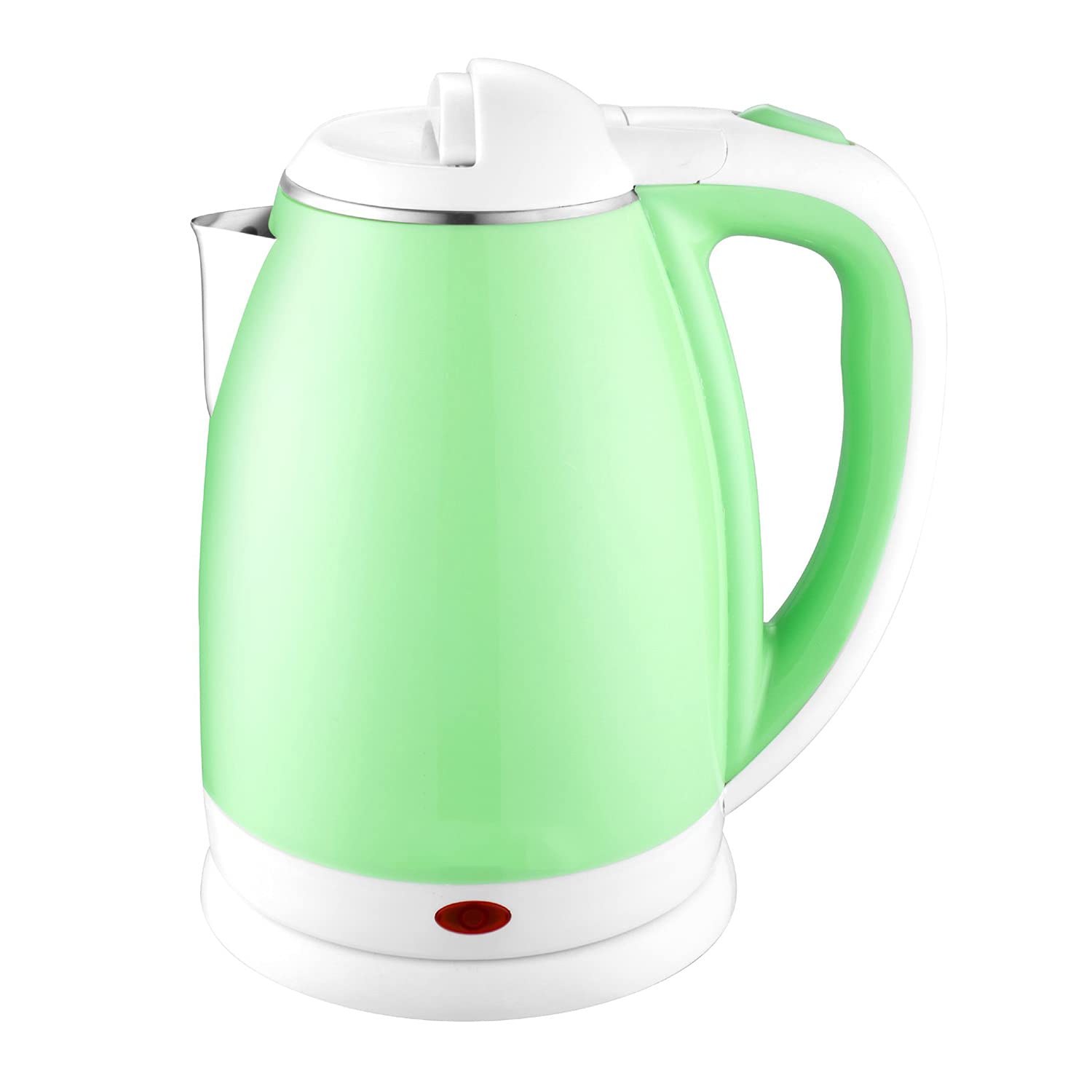 Jjing Electric Kettle, 1.8L Green Kettle Cordless, with Fast Boil and Boil Dry Protection for Kitchen Bedroom Office,1500W