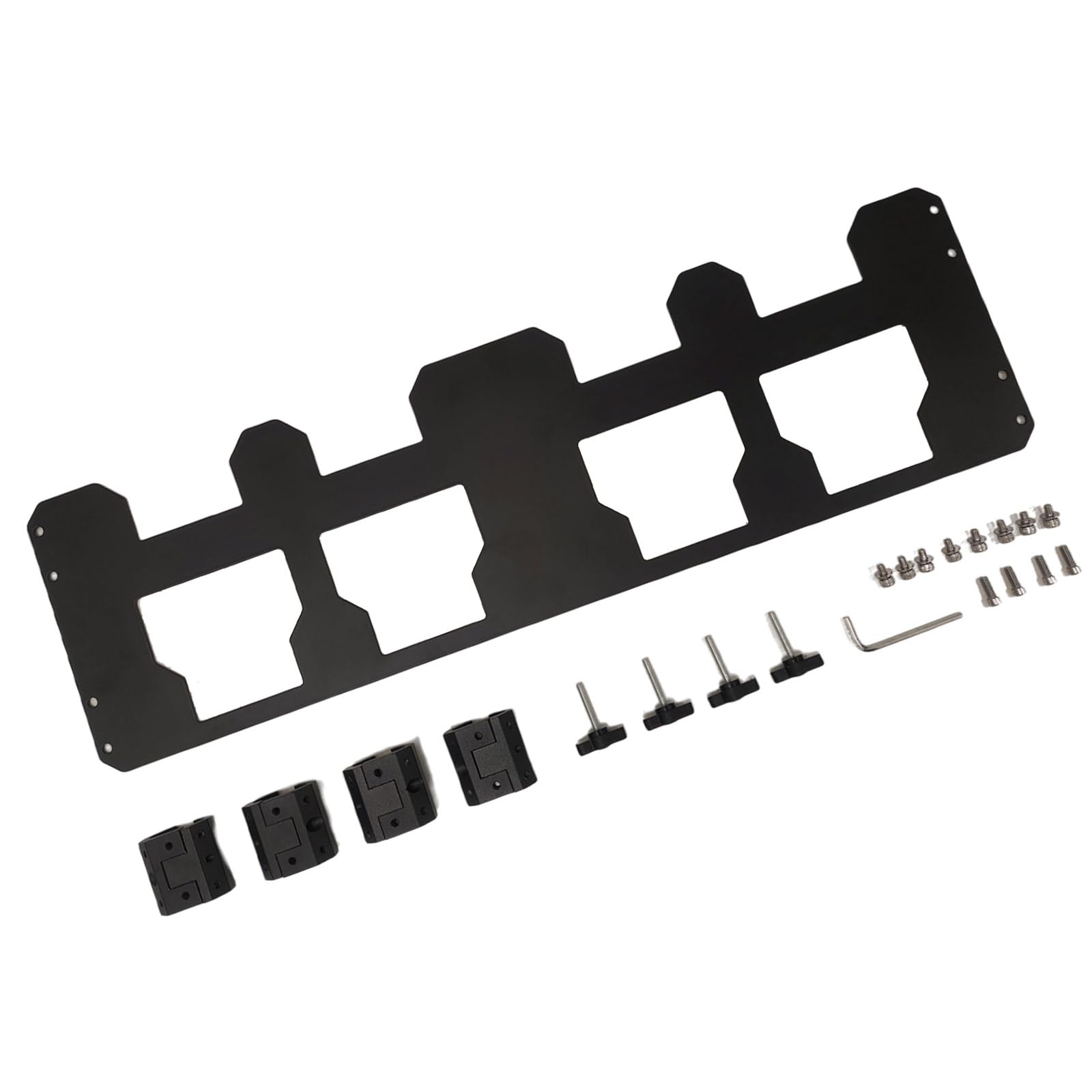 Hgenahgtf Black Professional Tool Planner Mounting Bracket Strong Mild Steel Plan Immediate Storage For Workshop Efficiency Denial Drill Set Mounting Bracket