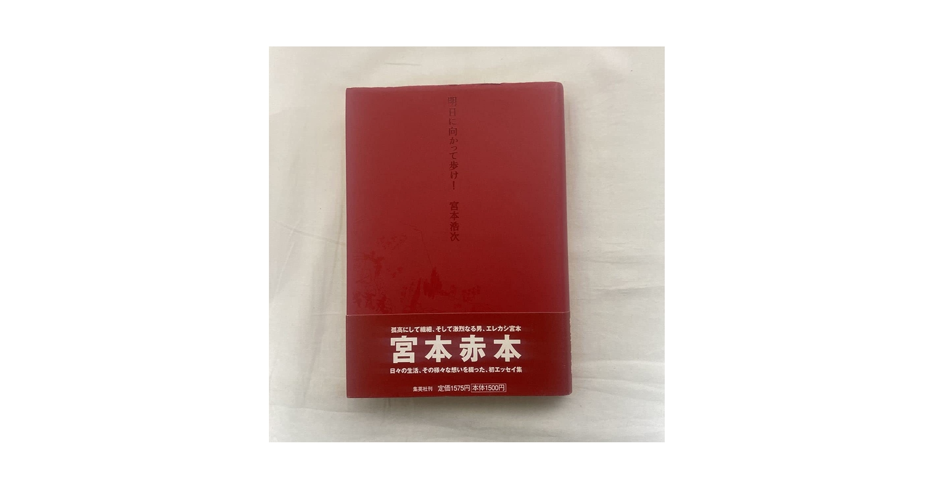 Amazon.co.jp: 明日に向かって歩け 古本 宮本浩次 初版 帯付き