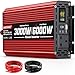 3000W Power Inverter 12V to 240V Modified Sine Wave Car Converter with LCD Screen & 2 AC Sockets & USB for Camping,Motorhomes,Truck,Bo...