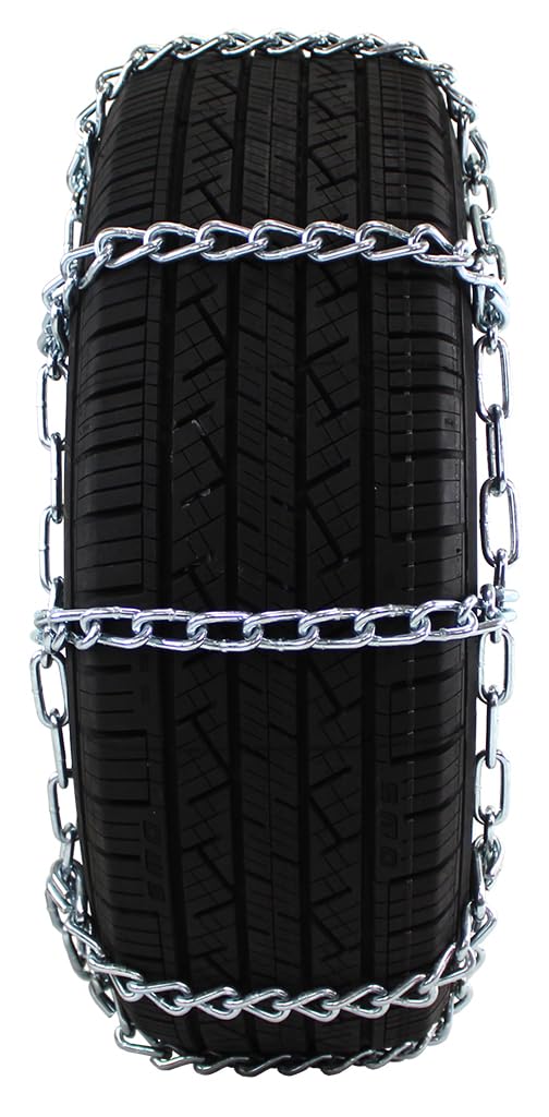 Quality Chain Round Twist Premium Loader/Grader 11mm Link Tire Chains (A2633)