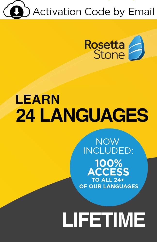Rosetta Stone Learn UNLIMITED Languages Lifetime Access 1 Benutzer PC/Mac Aktivierungscode per Email