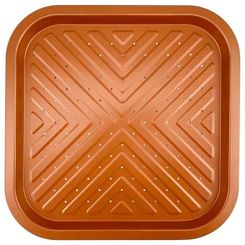 NutriChef Nonstick Square Pizza Pan NCBSCC54 Cover