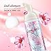 Eyelash Extension Shampoo - Lyon Lash Eyelid Foam Cleanser/Gentle Formula for Sensitive people/Paraben & Sulfate Free/Remove Eye Makeup & Oil & Dust/For Salon and Home Use (60ml without brushes)