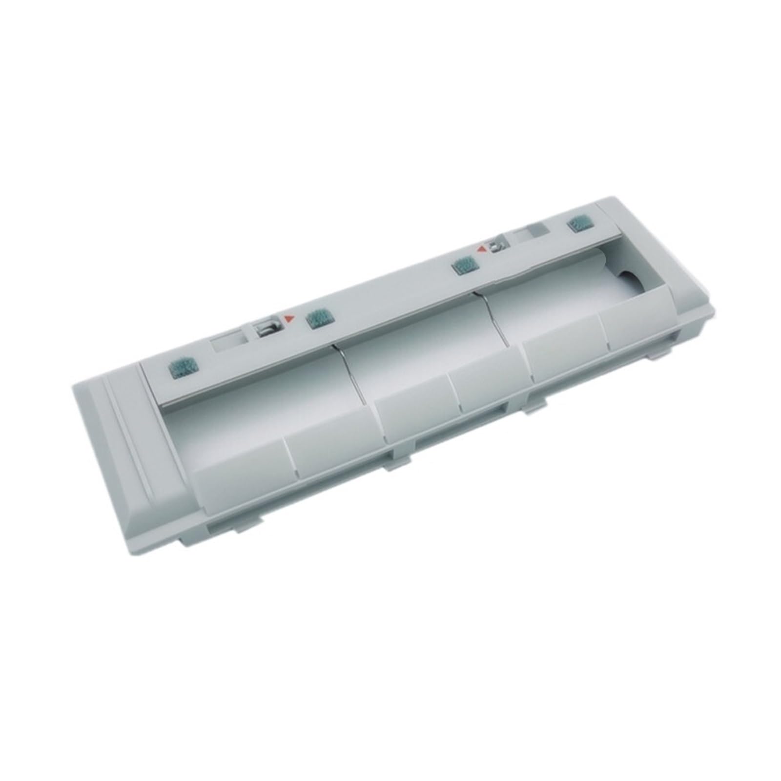 HIZON Roller/Main Brush Cover for Robot Vacuum-Mop ，Compatible For MIJIA ，Compatible For Dreame， F9 D9 D9Max with Rubber Scrubber(Cover with Scrubber)