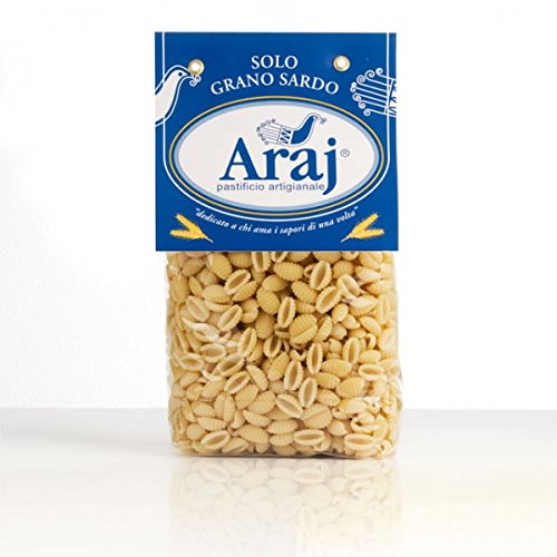 20 x 500 gr - Malloreddus classici. Pasta di semola prodotta con grano duro coltivato in Sardegna, macinato a pietra