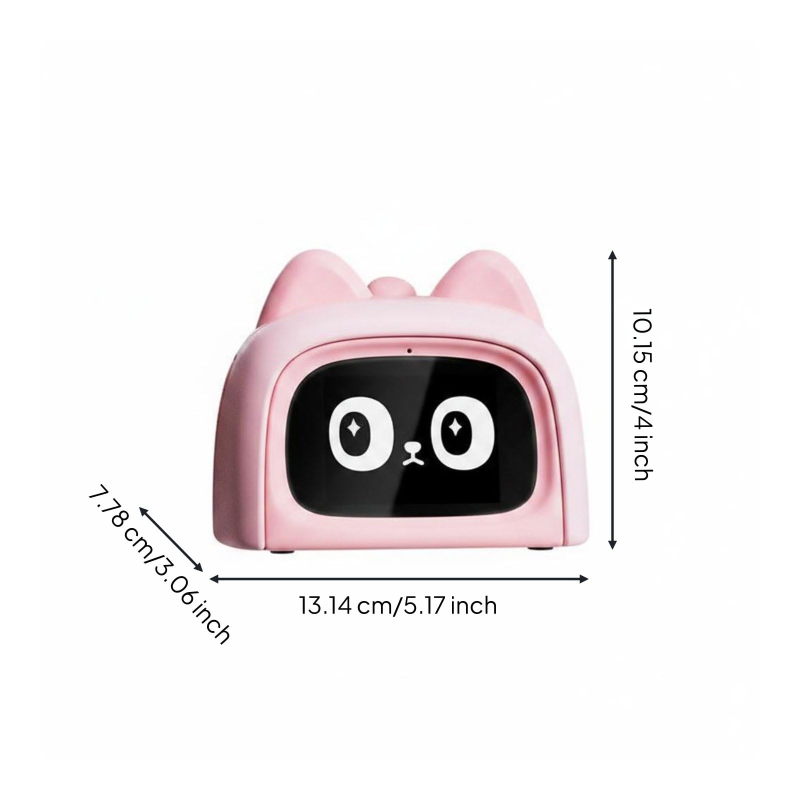 Reloj Despertador Infantil con Digital Claro Reloj Niños Reloj Educativo Despertador Digital Luz Nocturna Suave en y Silicona Adecuado para Despertar, Rosa