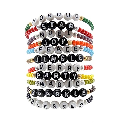 Image of Amaney 1400pcs 4x7mm Black Round Acrylic Alphabet Letter Beads A-Z and Number Beads for Jewelry Making Bracelets Necklaces Key Chains