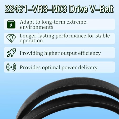 22431-VR8-N03 Drive V-Belt Features